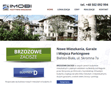 Tablet Screenshot of imobi.pl